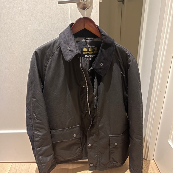 New Barbour Black Tartan Strathyre Wax 